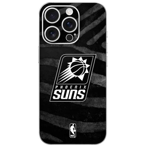 NBA Phoenix Suns Black Animal Print iPhone 16 Pro Skin